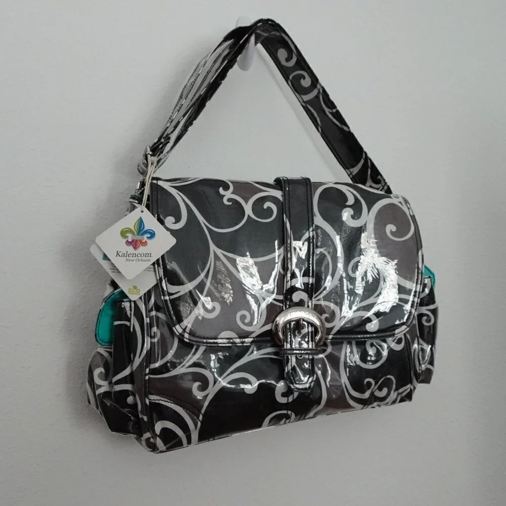 Kalencom Baby Diaper Bag + Bottle Bag Zip Pouch Changing Pad Accessories